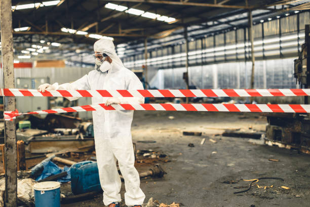 Professional Unattended Death Cleanup technician working in Cool, CA